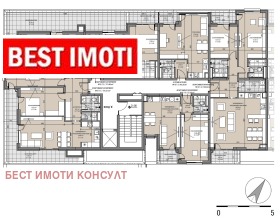 2 makuuhuonetta Ovtša kupel 2, Sofia 5