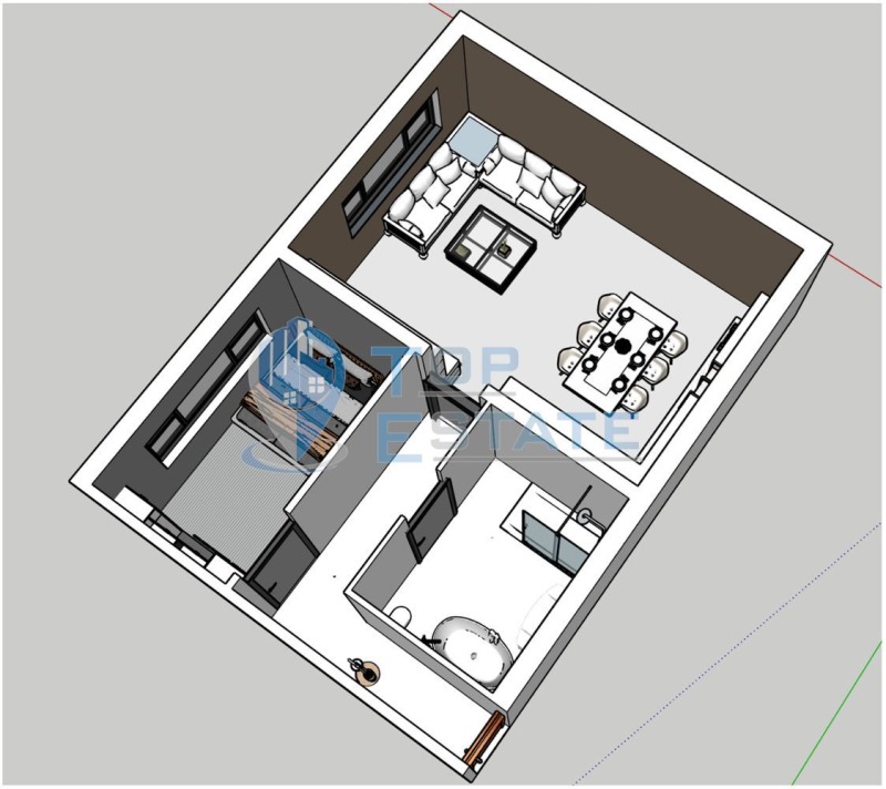 En venta  1 dormitorio Veliko Tarnovo , Buzludzha , 77 metros cuadrados | 64792542 - imagen [2]