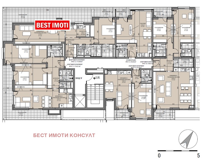 Продава  3-стаен град София , Овча купел 2 , 130 кв.м | 15617094 - изображение [5]