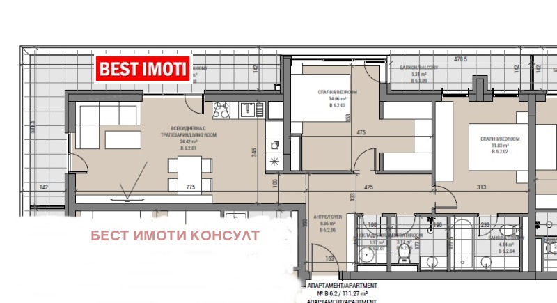 Продава  3-стаен град София , Овча купел 2 , 130 кв.м | 15617094 - изображение [2]