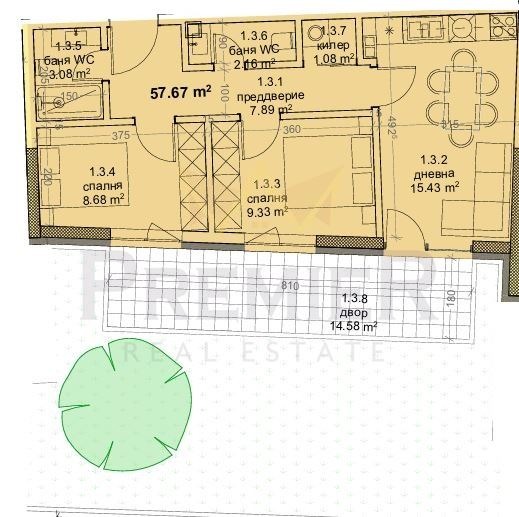 Продава 3-СТАЕН, гр. Варна, Трошево, снимка 4 - Апартаменти - 54601870