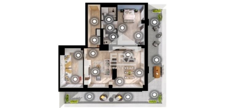 Продава 3-СТАЕН, гр. София, Дружба 1, снимка 2 - Апартаменти - 55324948