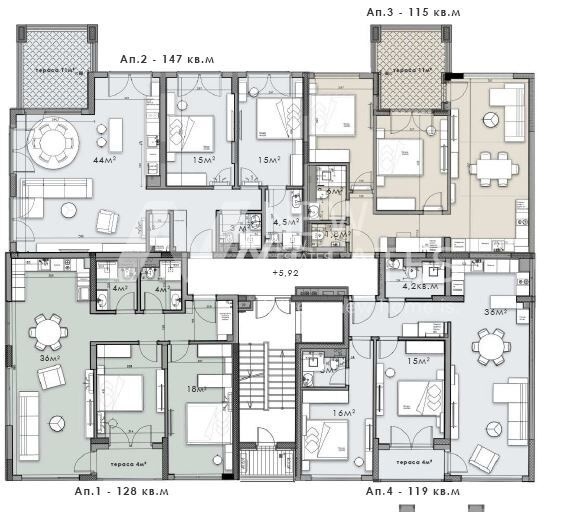 Продава 3-СТАЕН, гр. София, Кръстова вада, снимка 14 - Апартаменти - 55463740