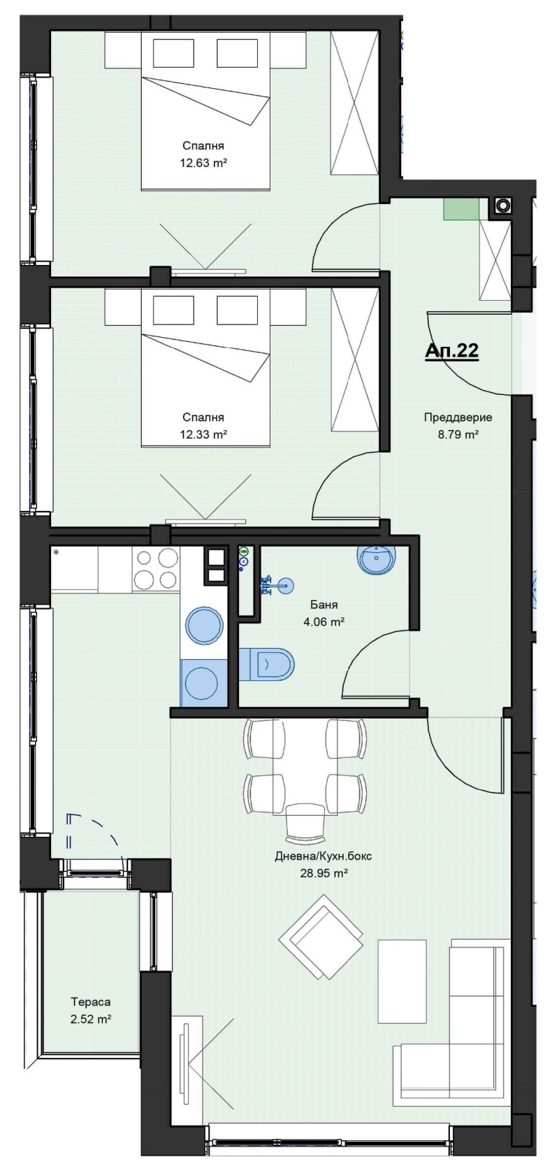 Продава  3-стаен град София , Малинова долина , 101 кв.м | 35824309 - изображение [9]