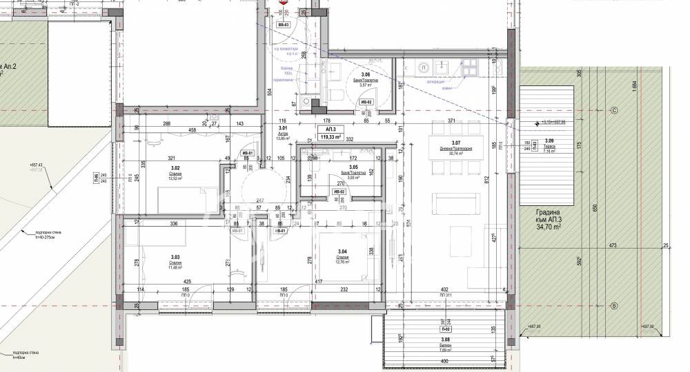 Продава МНОГОСТАЕН, гр. София, гр. Банкя, снимка 4 - Апартаменти - 55912405