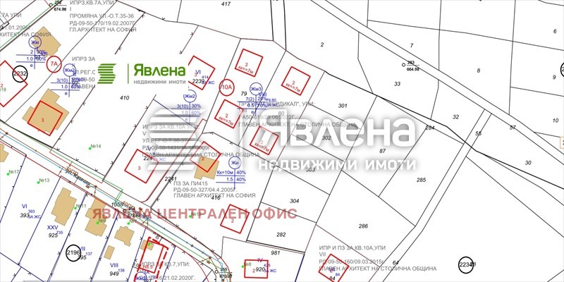 Продава ПАРЦЕЛ, гр. София, гр. Банкя, снимка 2 - Парцели - 54635237
