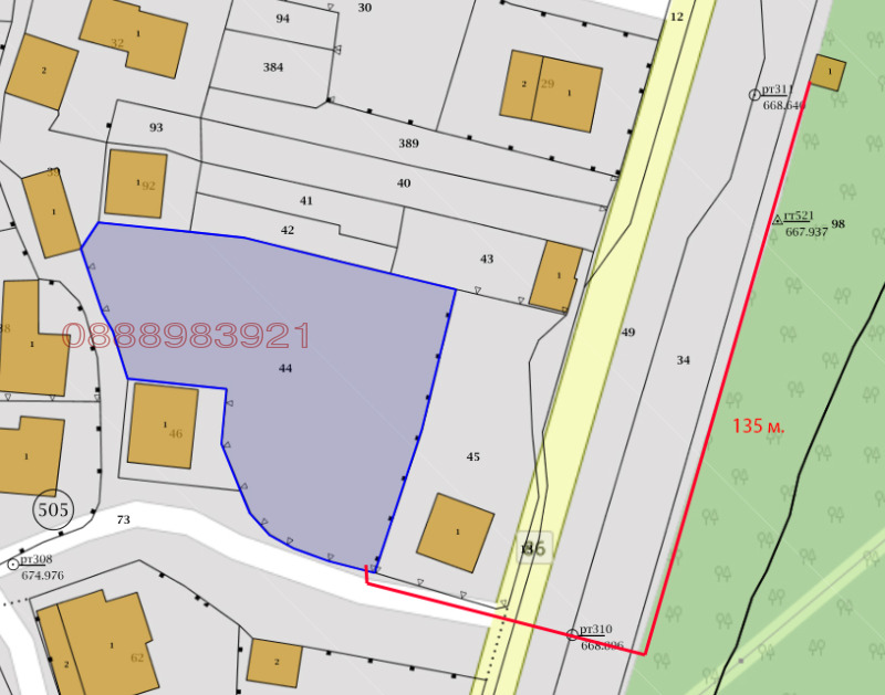 Продава ПАРЦЕЛ в област Смолян, гр. Рудозем - 1550 кв.м / 55 000 € » 107 570.65 лв.
