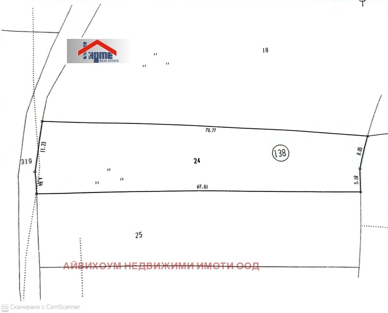 Продава ПАРЦЕЛ в област Ловеч, с. Рибарица - 999 кв.м / 11 988 € » 23 446.49 лв., АЙВИХОУМ НЕДВИЖИМИ ИМОТИ ООД