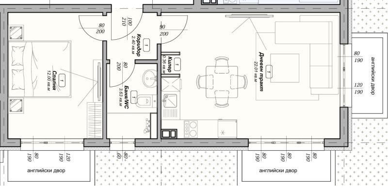 In vendita  1 camera da letto Varna , Vazragdane 3 , 56 mq | 64622478 - Immagine [5]