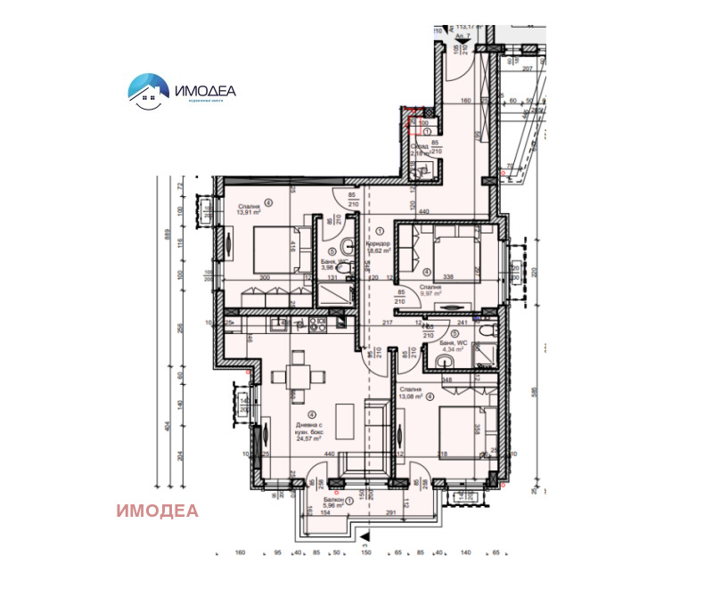 À venda  3 quartos Veliko Tarnovo , Zona B , 129 m² | 20612834
