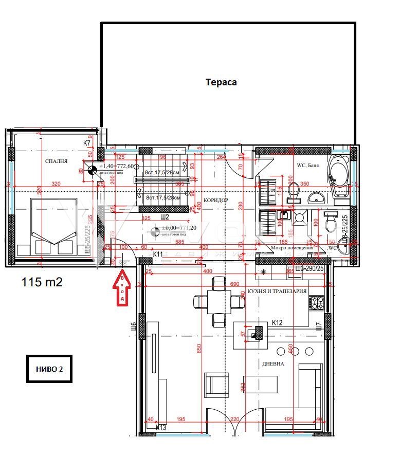 Продава КЪЩА, гр. Костинброд, област София област, снимка 15 - Къщи - 44203193