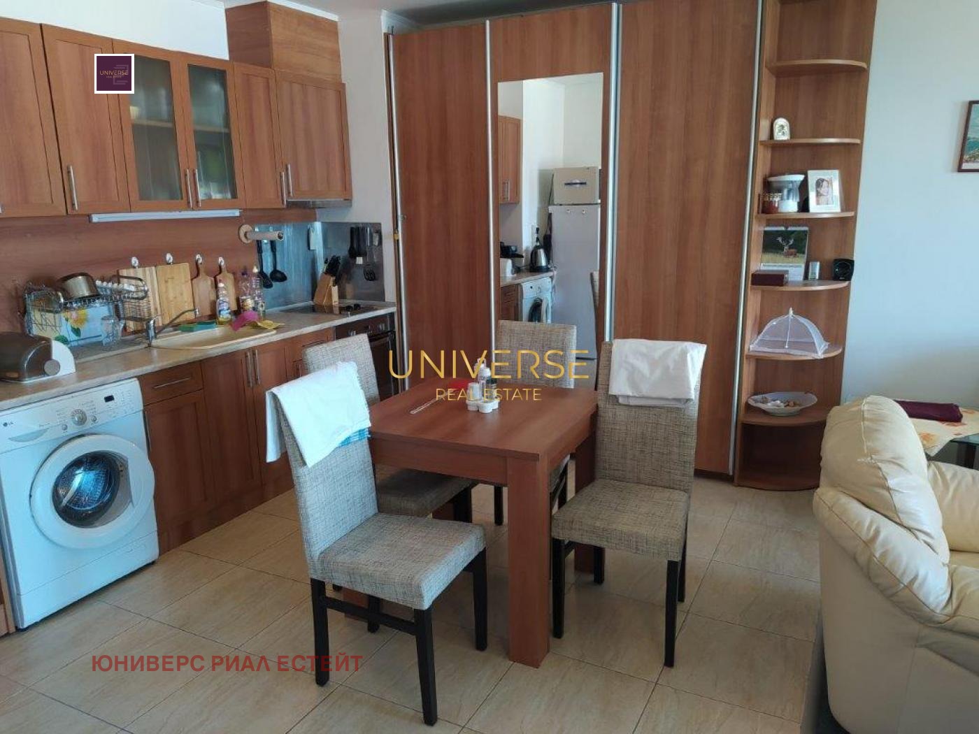 Продава 2-СТАЕН, гр. Ахелой, област Бургас, снимка 3 - Апартаменти - 56203718