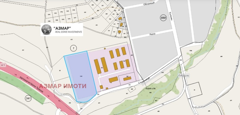 Продава ПАРЦЕЛ в област София, с. Нови хан - 17755 кв.м / 3 018 350 € » 5 903 379.48 лв., АЗМАР ИМОТИ