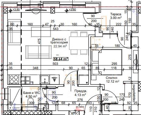 À venda  1 quarto Plovdiv , Trakiia , 68 m² | 28035981 - imagem [2]