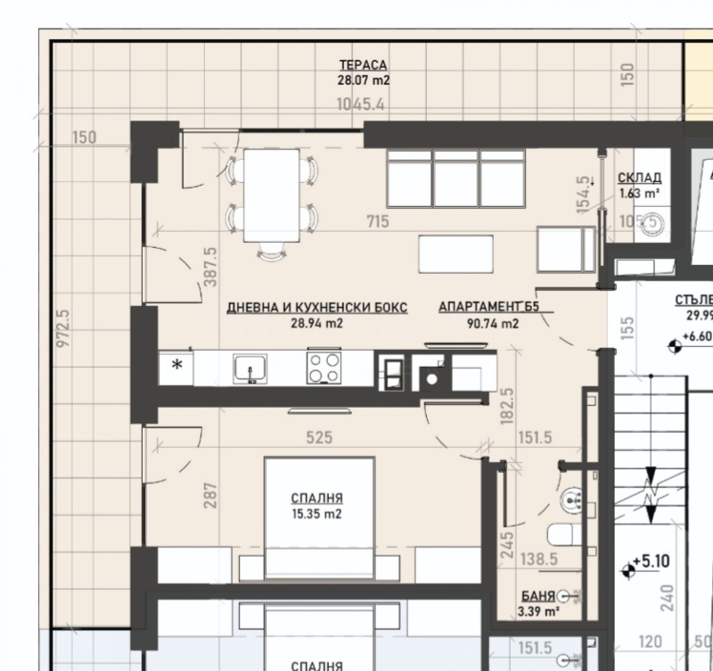 Продава 2-СТАЕН, гр. София, Бояна, снимка 2 - Апартаменти - 53281290