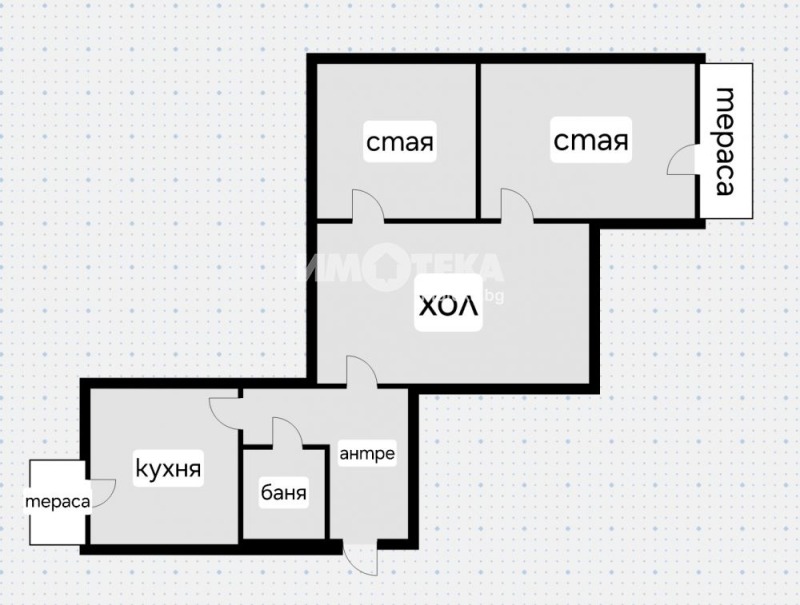 Продава 3-СТАЕН, гр. София, Център, снимка 3 - Aпартаменти - 48050372