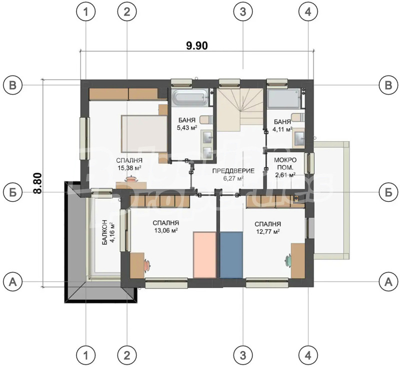 Продава КЪЩА, с. Хераково, област София област, снимка 12 - Къщи - 52846390
