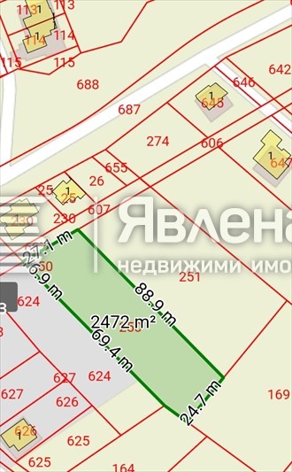 Продава ПАРЦЕЛ, гр. Пловдив, Западен, снимка 1 - Парцели - 48594780