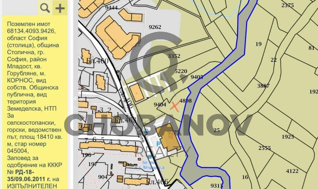 Продава ПАРЦЕЛ, гр. София, Младост 4, снимка 2 - Парцели - 52442902