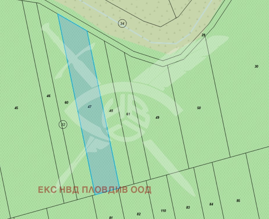 Продава ПАРЦЕЛ, с. Брестовица, област Пловдив