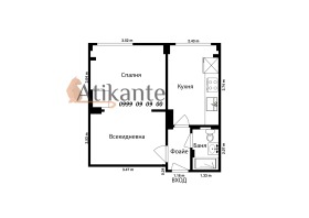 1 bedroom Tsentar, Sofia 11