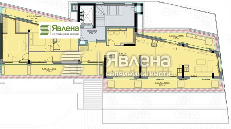 Продава 4-СТАЕН, гр. София, Кръстова вада, снимка 2 - Aпартаменти - 49564505