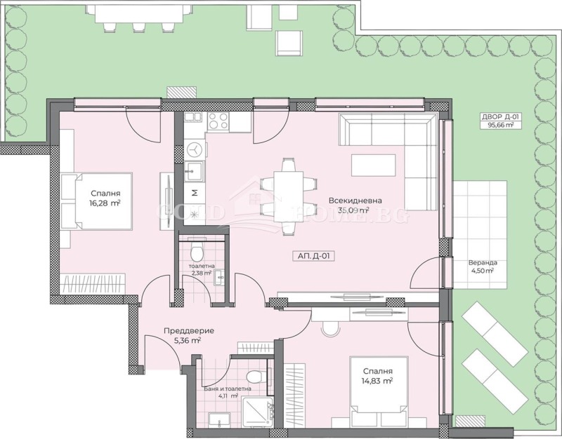 Продава  3-стаен град Пловдив , Остромила , 94 кв.м | 47515452 - изображение [11]