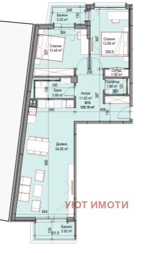 Продава 3-СТАЕН, гр. София, Сухата река, снимка 2 - Апартаменти - 52973404