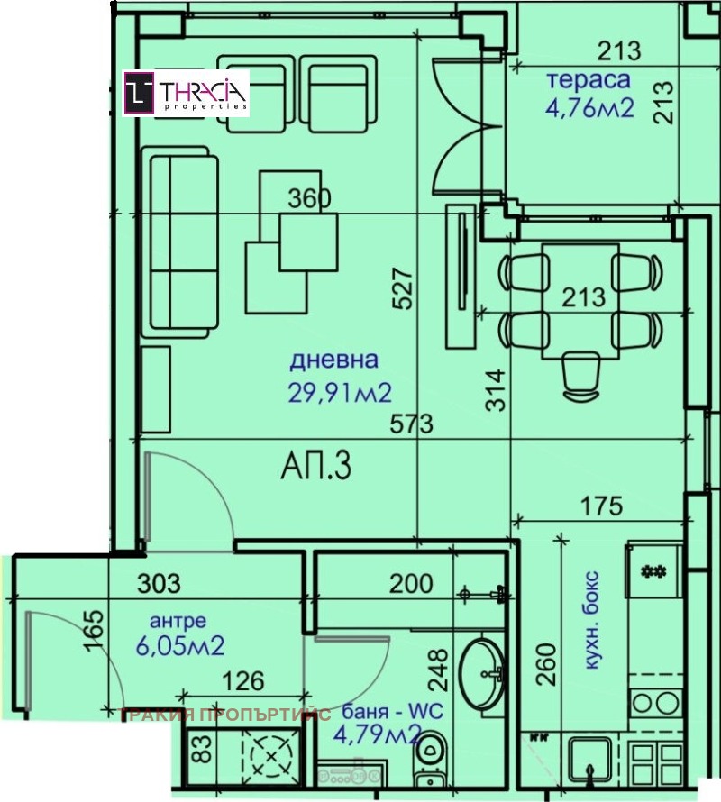 Продава  1-стаен град София , Карпузица , 62 кв.м | 23435150 - изображение [2]