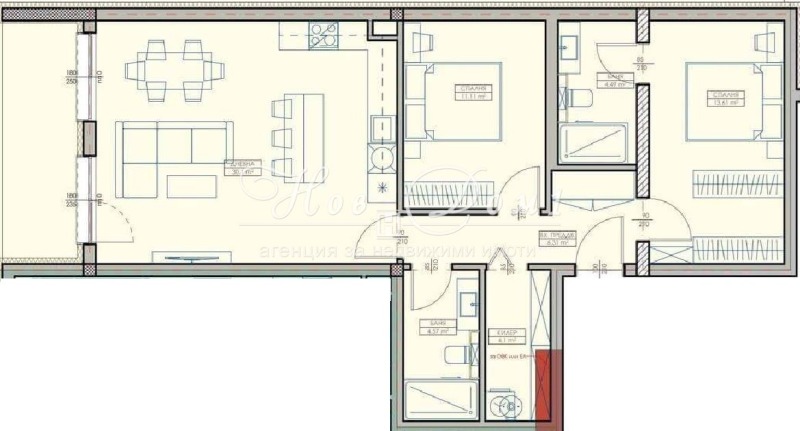 Продава 3-СТАЕН, гр. Варна, Възраждане 1, снимка 2 - Апартаменти - 53165656