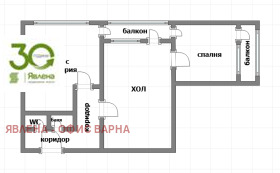 2-стаен град Варна, Цветен квартал 4