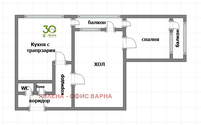 Продава  2-стаен град Варна , Цветен квартал , 65 кв.м | 21785781 - изображение [4]