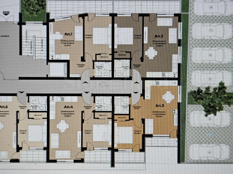 Продава 2-СТАЕН, гр. Варна, Победа, снимка 6 - Апартаменти - 53112929
