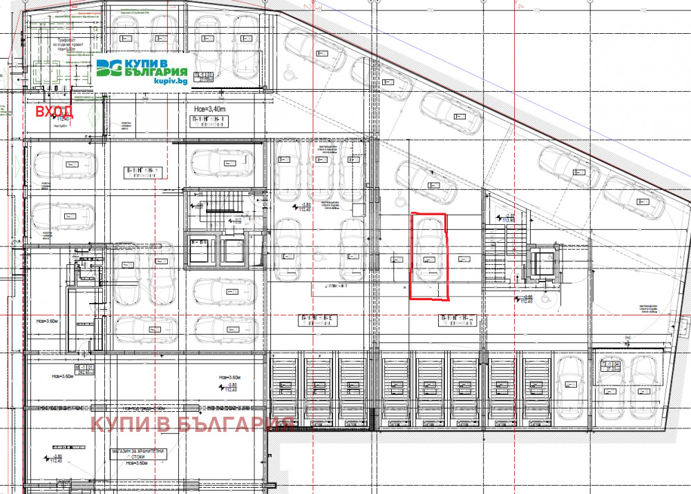 Продава ГАРАЖ, ПАРКОМЯСТО, гр. Варна, Изгрев, снимка 3 - Гаражи и паркоместа - 53642539