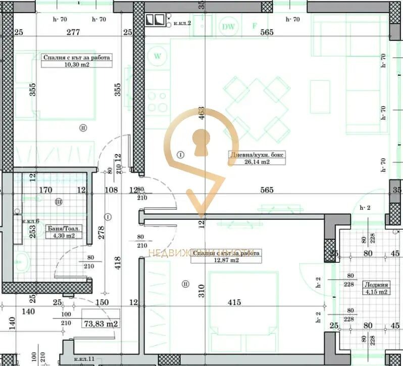 Продава 3-СТАЕН, гр. Варна, Кайсиева градина, снимка 9 - Апартаменти - 54133311