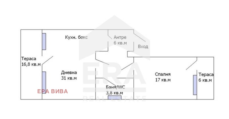 Продава  2-стаен област Добрич , с. Кранево , 123 кв.м | 63444000 - изображение [10]