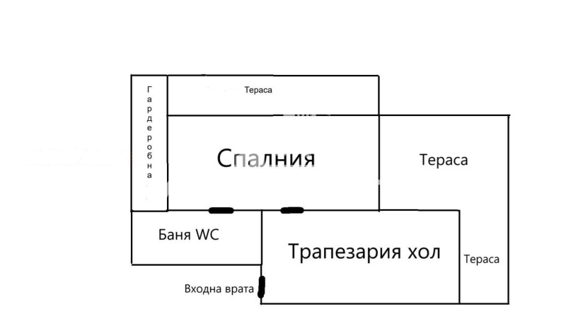 Продается  1 спальня София , Люлин 2 , 95 кв.м | 91748465 - изображение [2]