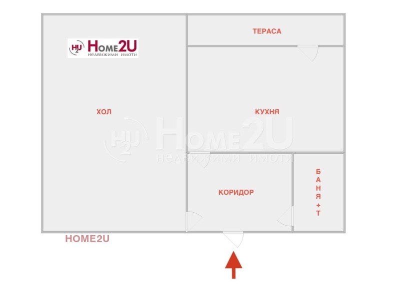 Продава 2-СТАЕН, гр. Русе, Родина 2, снимка 4 - Aпартаменти - 48098323