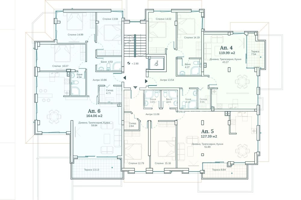 Продава МНОГОСТАЕН, гр. София, с. Бистрица, снимка 4 - Апартаменти - 54960851
