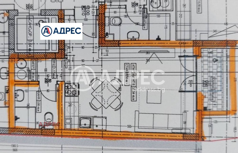 Продава 1-СТАЕН, гр. Варна, Колхозен пазар, снимка 3 - Апартаменти - 53442459