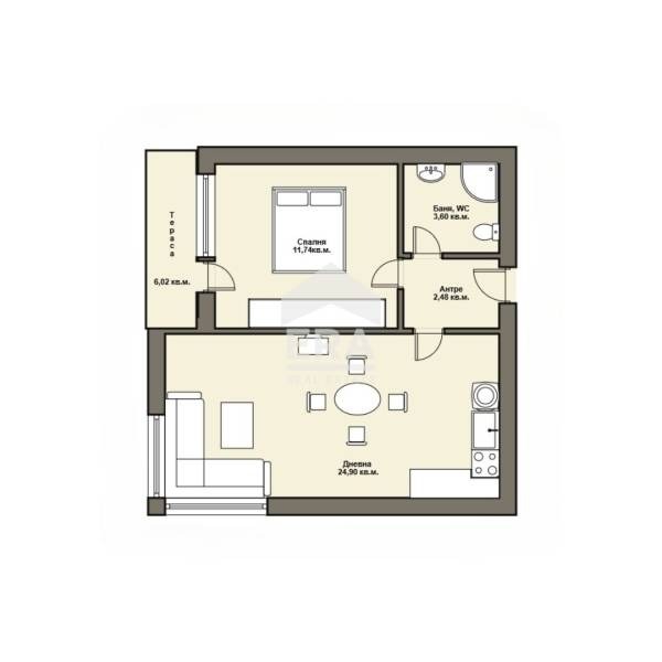 Продава 2-СТАЕН, гр. Варна, Владислав Варненчик 1, снимка 4 - Апартаменти - 53260281
