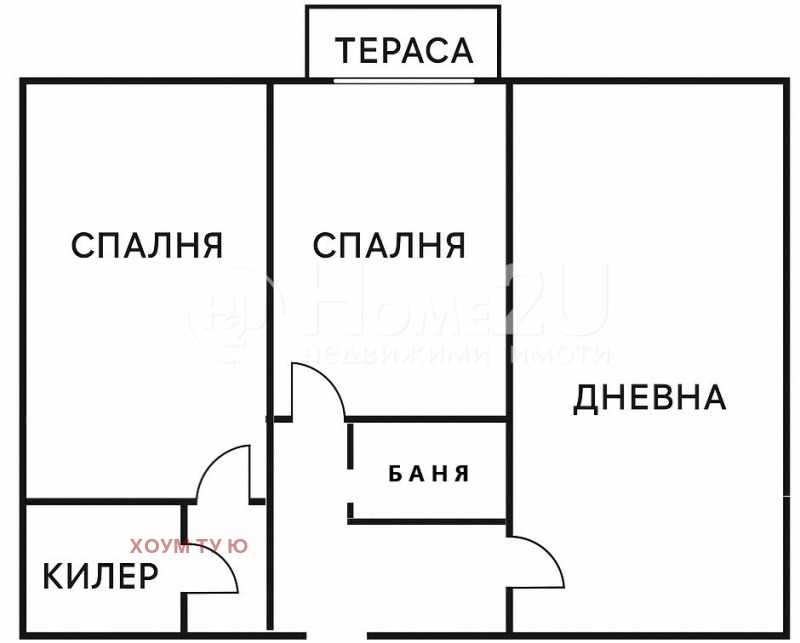 Продаја  2 спаваће собе Софија , Лјулин 7 , 60 м2 | 43191785 - слика [9]