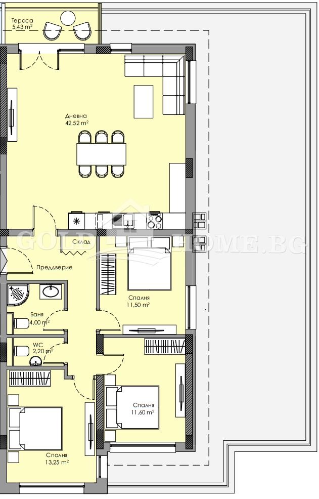 Продава 4-СТАЕН, гр. Пловдив, Христо Смирненски, снимка 3 - Апартаменти - 53160412