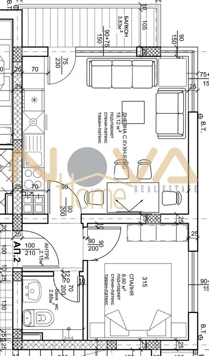 Продава 2-СТАЕН, гр. Варна, Виница, снимка 4 - Aпартаменти - 49190133