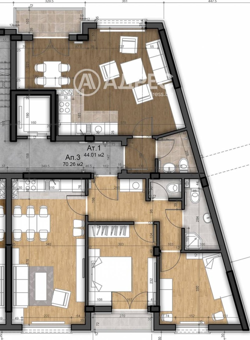 In vendita  3+ camere da letto Sofia , Levski V , 142 mq | 19253873 - Immagine [2]