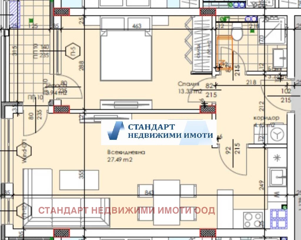 Продава 2-СТАЕН, гр. Пловдив, Тракия, снимка 2 - Апартаменти - 53031127