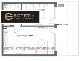 1 slaapkamer Ajazmoto, Stara Zagora