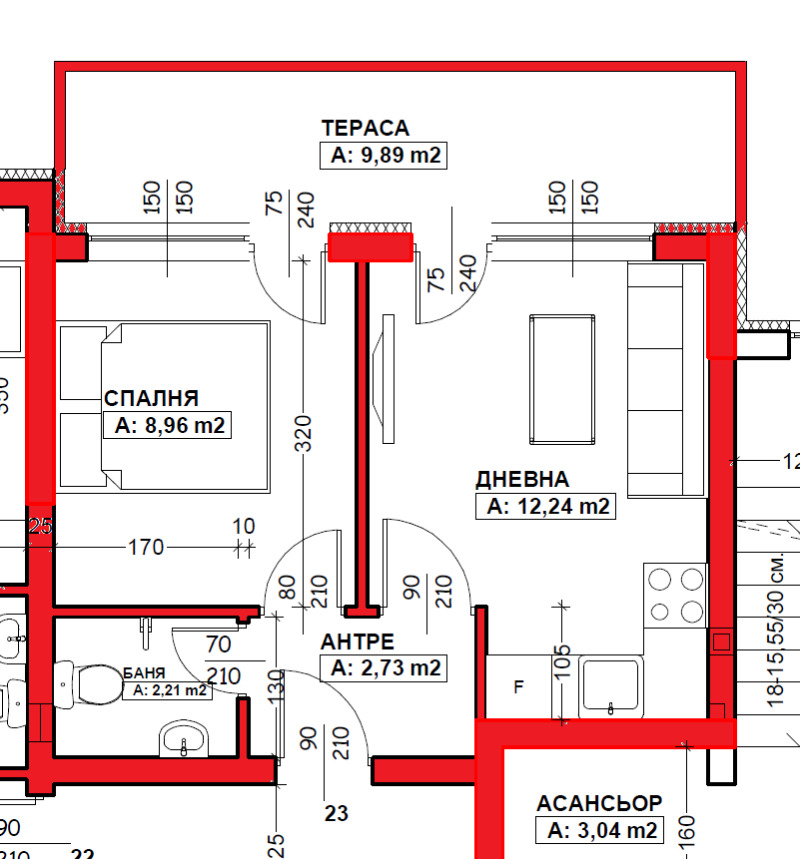 Продава 2-СТАЕН, гр. Благоевград, Широк център, снимка 1 - Aпартаменти - 46079874