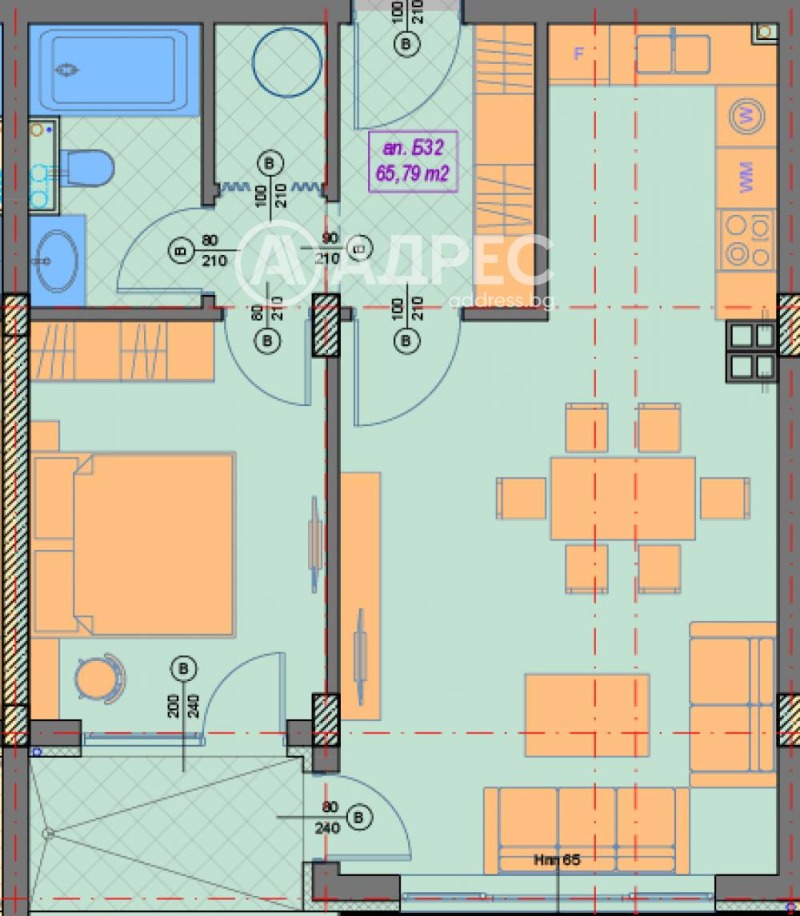 Продава 2-СТАЕН, гр. София, Манастирски ливади, снимка 3 - Апартаменти - 53149011