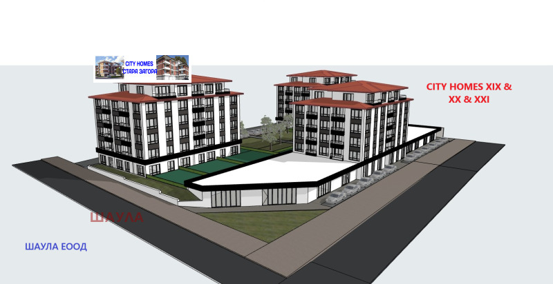 Myytävänä  2 makuuhuonetta Stara Zagora , Železnik - tsentar , 104 neliömetriä | 42199901 - kuva [2]
